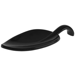 (50 sztuk) Łyżeczki do przekąsek - LEAF - melamina - długość: 100 mm