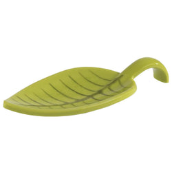 (50 sztuk) Łyżeczki do przekąsek - LEAF - melamina - długość: 100 mm