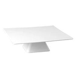 Taca do serwowania i do ciast - CASUAL - melamina - 310 x 310 mm - kwadratowa - wysokość: 80 mm