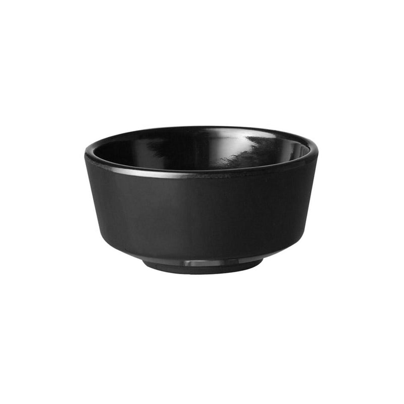 (36 sztuk) Miseczki - FLOAT - melamina - 30 ml - Ø 55 mm - czarne