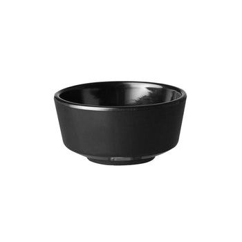 (6 sztuk) Miska - FLOAT - melamina - 0,15 litra - Ø 90 mm - czarna - Prime Gastro