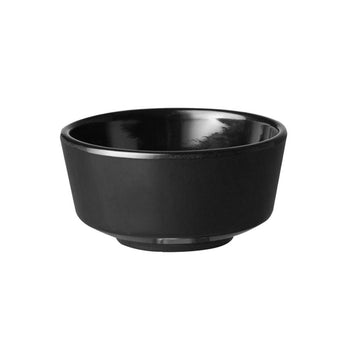 (6 sztuk) Miska - FLOAT - melamina - 0,45 litra - Ø 130 mm - czarna - Prime Gastro