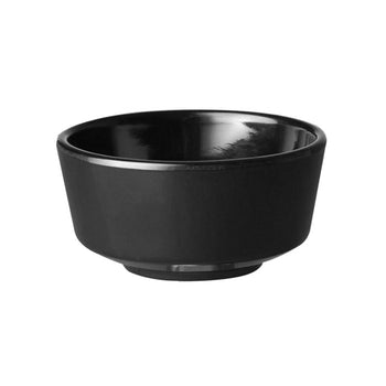 (6 sztuk) Miska - FLOAT - melamina - 0,7 litra - Ø 150 mm - czarna - Prime Gastro