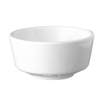 (6 sztuk) Miska - FLOAT - Melamina - 1,9 litra - Ø 205 mm - Biały - Prime Gastro