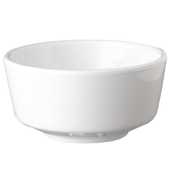(6 sztuk) Miska - FLOAT - Melamina - 1,9 litra - Ø 205 mm - Biały - Prime Gastro