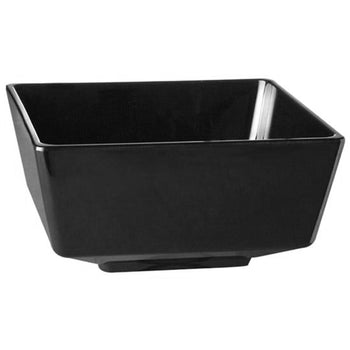 (36 sztuk) Miseczki - FLOAT - melamina - 30 ml - kwadratowe - czarne - Prime Gastro