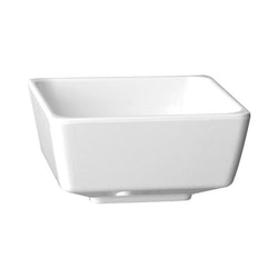 (6 sztuk) Miska - FLOAT - melamina - 1,9 litra - kwadratowa - biała