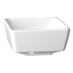 (6 sztuk) Miska - FLOAT - melamina - 4,7 litra - kwadratowa - biała