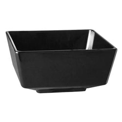 (6 sztuk) Miska - FLOAT - melamina - 4,7 litra - kwadratowa - czarna