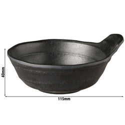 (6 sztuk) Miseczki - ZEN - melamina - 0,15 litra - Ø 115 mm - białe