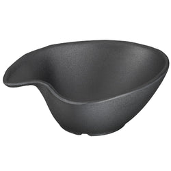 (6 sztuk) Miseczki - ZEN - melamina - 0,2 litra - 145 x 125 mm - czarne