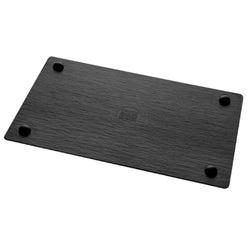 (6 sztuk) Taca GN 1/4 - SLATE - melamina - wysokość: 12 mm