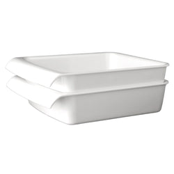 (6 sztuk) Taca GN 1/2 - CASCADE - melamina - 3,65 litra - głębokość: 75 mm
