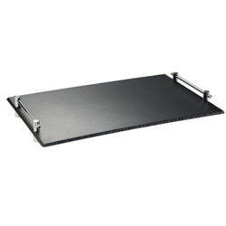 (6 sztuk) Taca GN 1/1 - SLATE - melamina - wysokość: 60 mm - z uchwytami