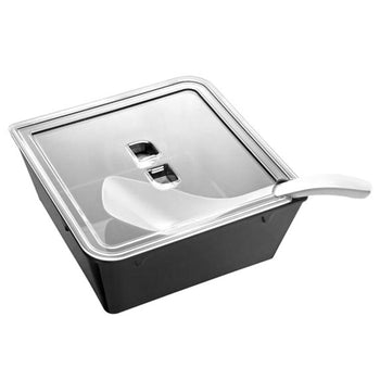 (6 sztuk) Łyżki do serwowania - PROFI - melamina - długość: 265 mm - białe - Prime Gastro