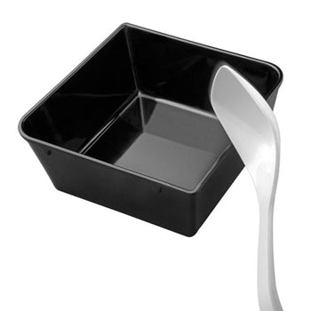 (6 sztuk) Łyżki do serwowania - PROFI - melamina - długość: 265 mm - białe - Prime Gastro