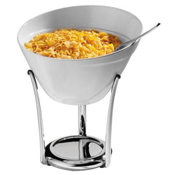 (6 sztuk) Miska - BALANCE - melamina - 2,5 litra - Ø 245 mm - biała