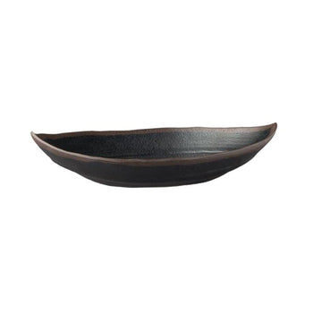 (6 sztuk) Liść miseczka - MARONE - melamina - 0,4 litra - czarny/brązowy - Prime Gastro