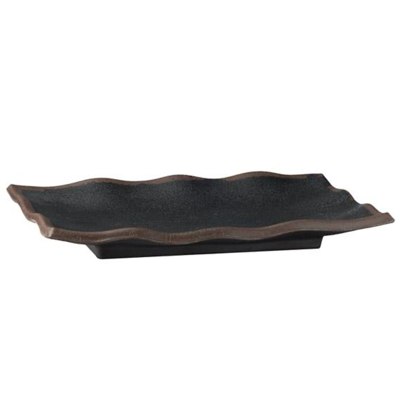 (6 sztuk) Taca - MARONE - Melamina - 275x110mm - Wysokość: 20mm