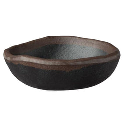 (12 sztuk) Miseczki do dipów - MARONE - melamina - 50 ml - Ø 85 mm - czarno - brązowe