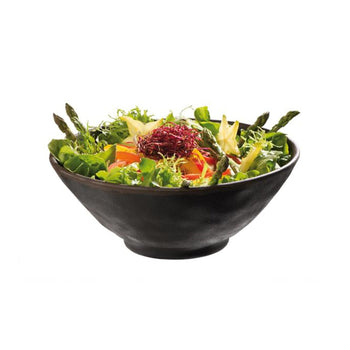 (6 sztuk) Miska - MARONE - Melamina - 0,8 litra - Ø 190 mm - czarno-brązowa - Prime Gastro