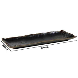 (6 sztuk) Taca - MARONE - Melamina - 390x160mm - Wysokość: 30mm