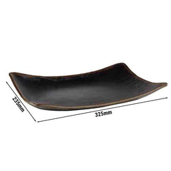 (6 sztuk) Taca - MARONE - Melamina - 325x235mm - Wysokość: 45mm