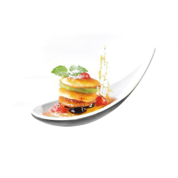 (12 sztuk) Łyżeczki do przekąsek - BOAT - melamina - 20 ml - długość: 145 mm - Prime Gastro