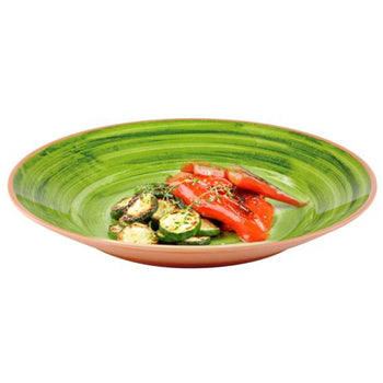 (6 sztuk) Taca - LA VIDA - Melamina - Ø 405 mm - Wysokość: 55 mm - Prime Gastro