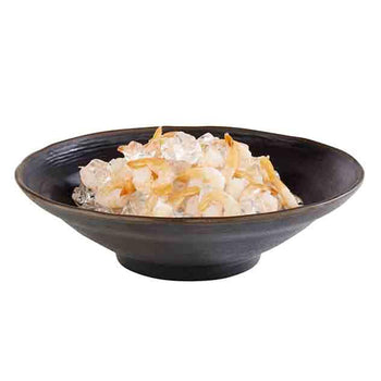 (6 sztuk) Miska - MARONE - Melamina - 2 litry - Ø 305 mm - czarny/brązowy - Prime Gastro