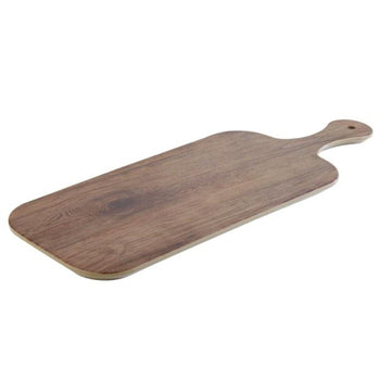 (6 sztuk) Taca - DĄB - Melamin - 530x200mm - Wysokość: 15mm - Prime Gastro