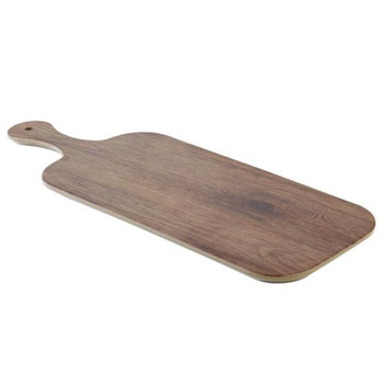 (6 sztuk) Taca - DĄB - Melamin - 530x200mm - Wysokość: 15mm - Prime Gastro