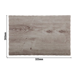 (6 sztuk) Taca GN 1/2 - DRIFTWOOD - melamina - wysokość: 15 mm