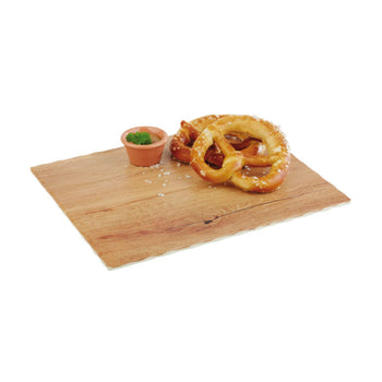 (6 sztuk) Taca GN 1/2 - OAK LIGHT - melamina - wysokość: 15 mm - Prime Gastro