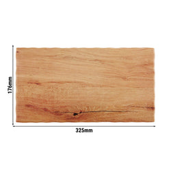 (6 sztuk) Taca GN 1/3 - OAK LIGHT - melamina - wysokość: 15 mm