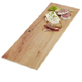 (6 sztuk) Taca GN 2/4 - OAK LIGHT - melamina - wysokość: 15 mm - Prime Gastro