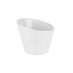 (6 sztuk) Miska - CASUAL - Melamina - 0,2 litra - Ø 100 mm - Biały