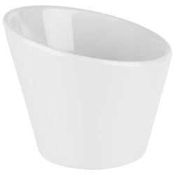 (6 sztuk) Miska - CASUAL - Melamina - 0,2 litra - Ø 100 mm - Biały