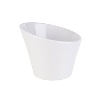 (6 sztuk) Miska - CASUAL - melamina - 0,3 litra - Ø 120 mm - biała - Prime Gastro