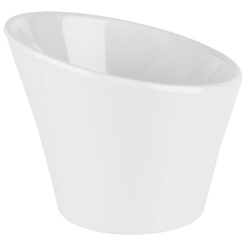 (6 sztuk) Miska - CASUAL - melamina - 0,3 litra - Ø 120 mm - biała - Prime Gastro