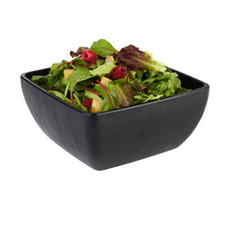 (6 sztuk) Miska - SLATE - melamina - 1,5 litra - 190x190 mm - czarna