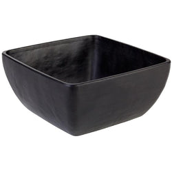 (6 sztuk) Miska - SLATE - melamina - 1,5 litra - 190x190 mm - czarna