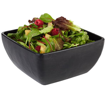 (6 sztuk) Miska - SLATE - melamina - 1,5 litra - 190x190 mm - czarna - Prime Gastro