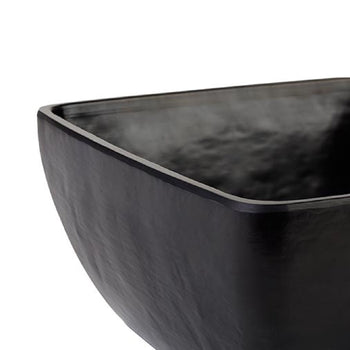 (6 sztuk) Miska - SLATE - melamina - 1,5 litra - 190x190 mm - czarna - Prime Gastro