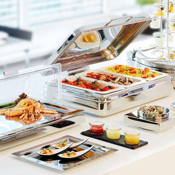 (6 sztuk) Pojemniki melaminowe GN 1/3 - ECOLINE - 2,7 litra - wysokość: 100 mm - Prime Gastro