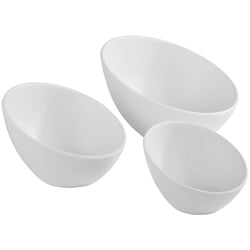 (6 sztuk) Miseczki - ZEN - melamina - 80 ml - Ø 100 mm - białe