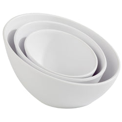 (6 sztuk) Miseczki - ZEN - melamina - 80 ml - Ø 100 mm - białe