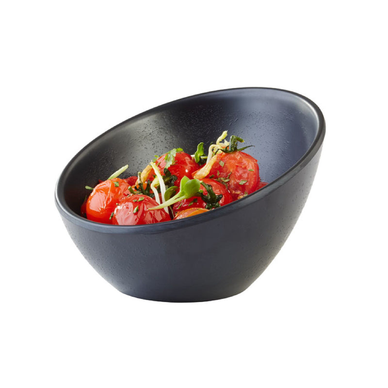 (6 sztuk) Miseczki - ZEN - melamina - 80 ml - Ø 100 mm - czarne