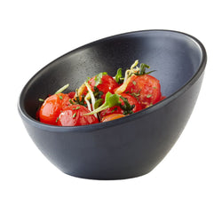 (6 sztuk) Miseczki - ZEN - melamina - 0,15 litra - Ø 125 mm - czarne