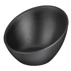 (6 sztuk) Miseczki - ZEN - melamina - 0,15 litra - Ø 125 mm - czarne